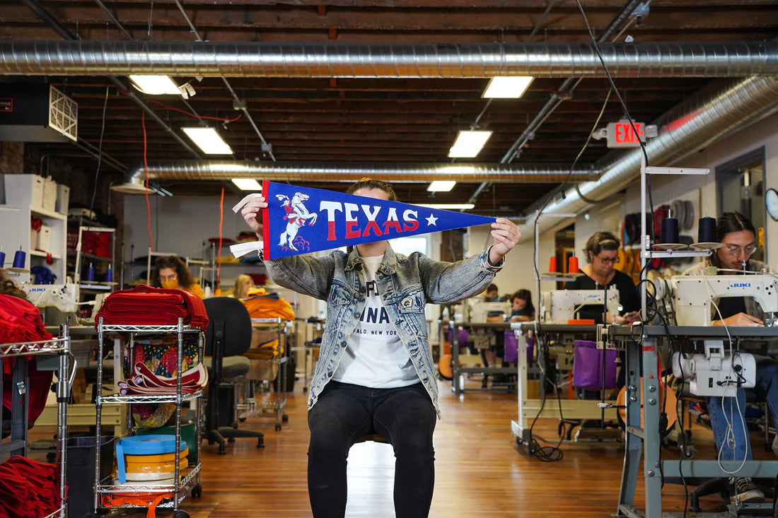 Texas Pennant Flag